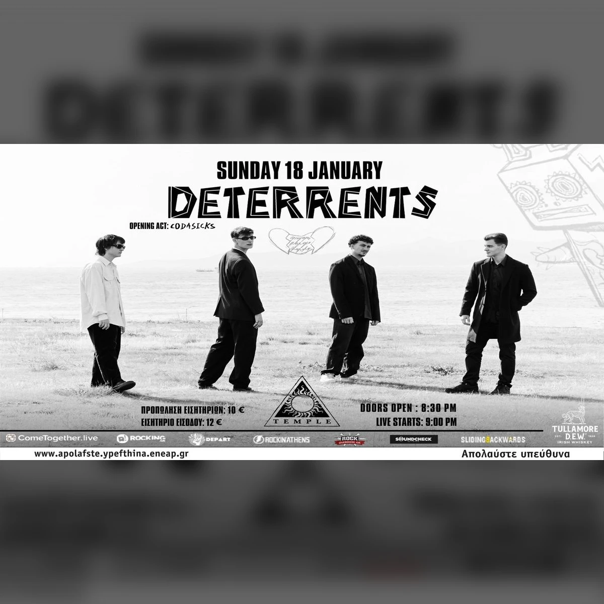 Deterrents + opening act: Codasicks