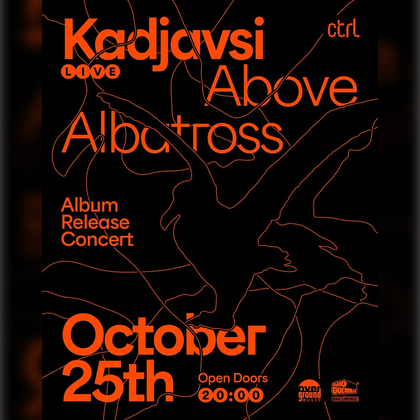 Kadjavsi Live: Lansare album 'Above Albatross'