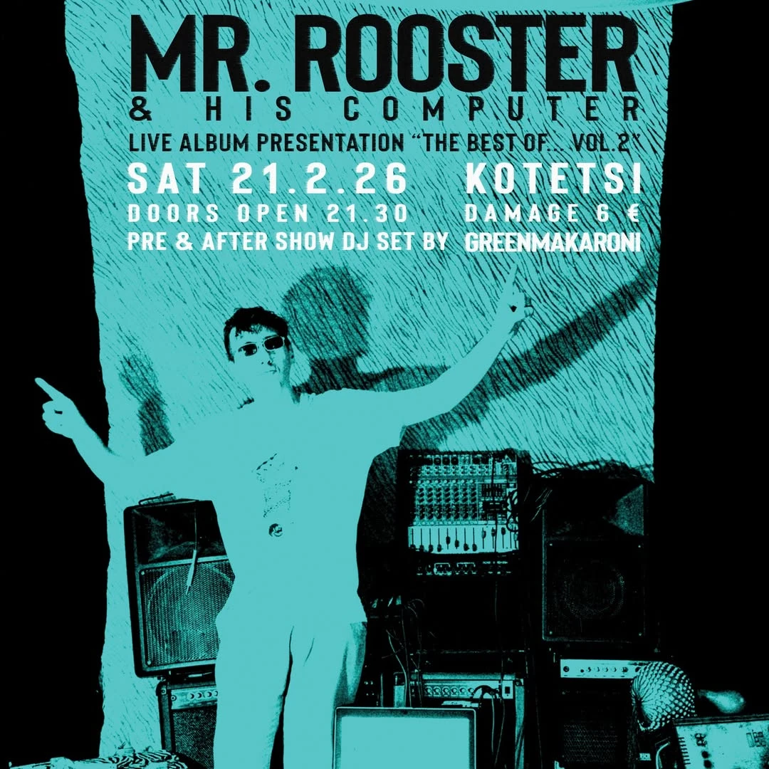 Mr. Rooster & his Computer