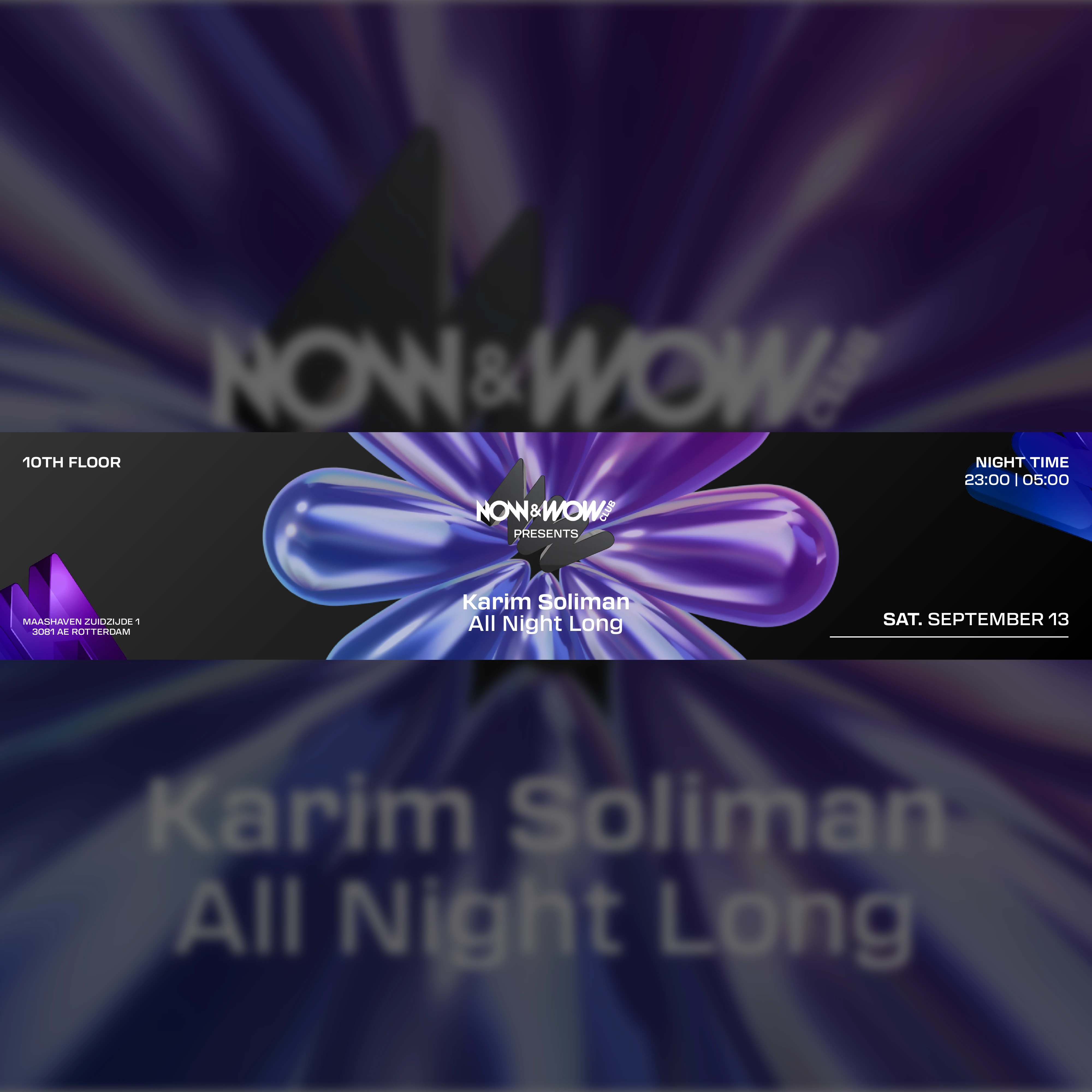 Now&Wow presents: Karim Soliman all night long