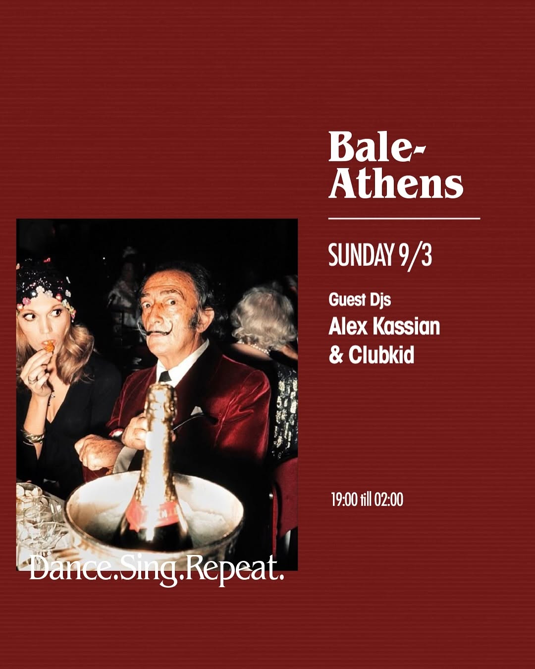 BALEATHENS w/ ALEX KASSIAN & CLUBKID