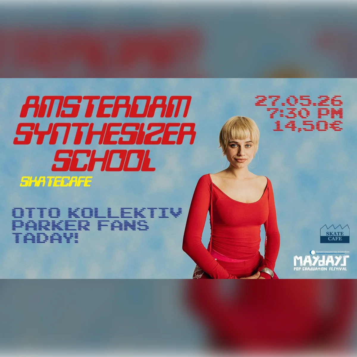 Amsterdam Synthesizer School W/ Otto Kollektiv, Parker Fans, Taday!