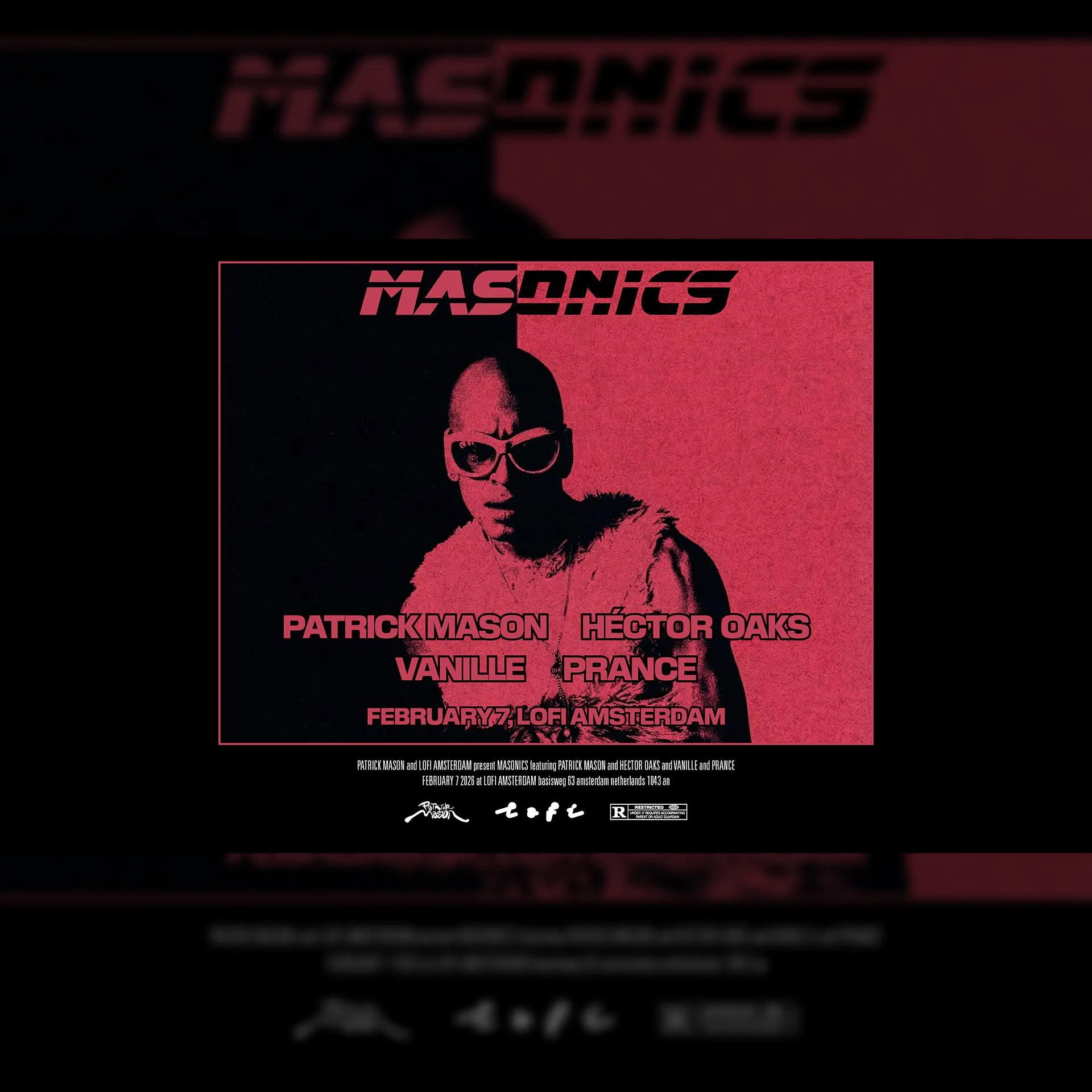 Patrick Mason pres. MASONICS