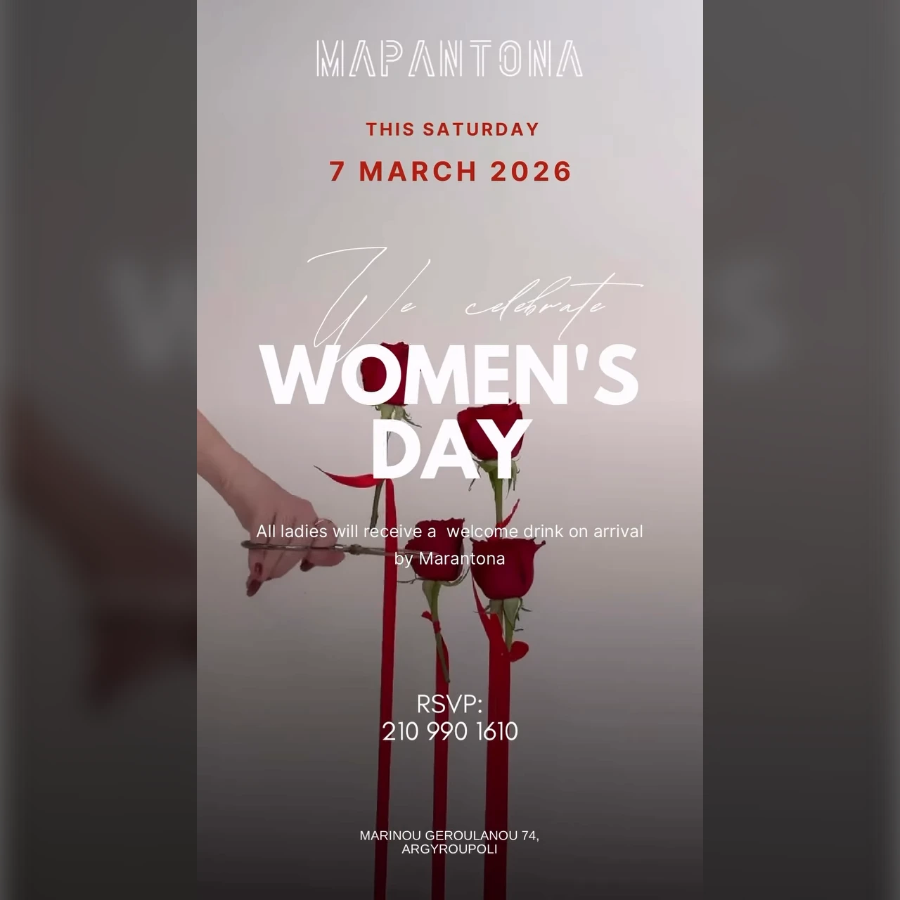 We Celebrate Women's Day
