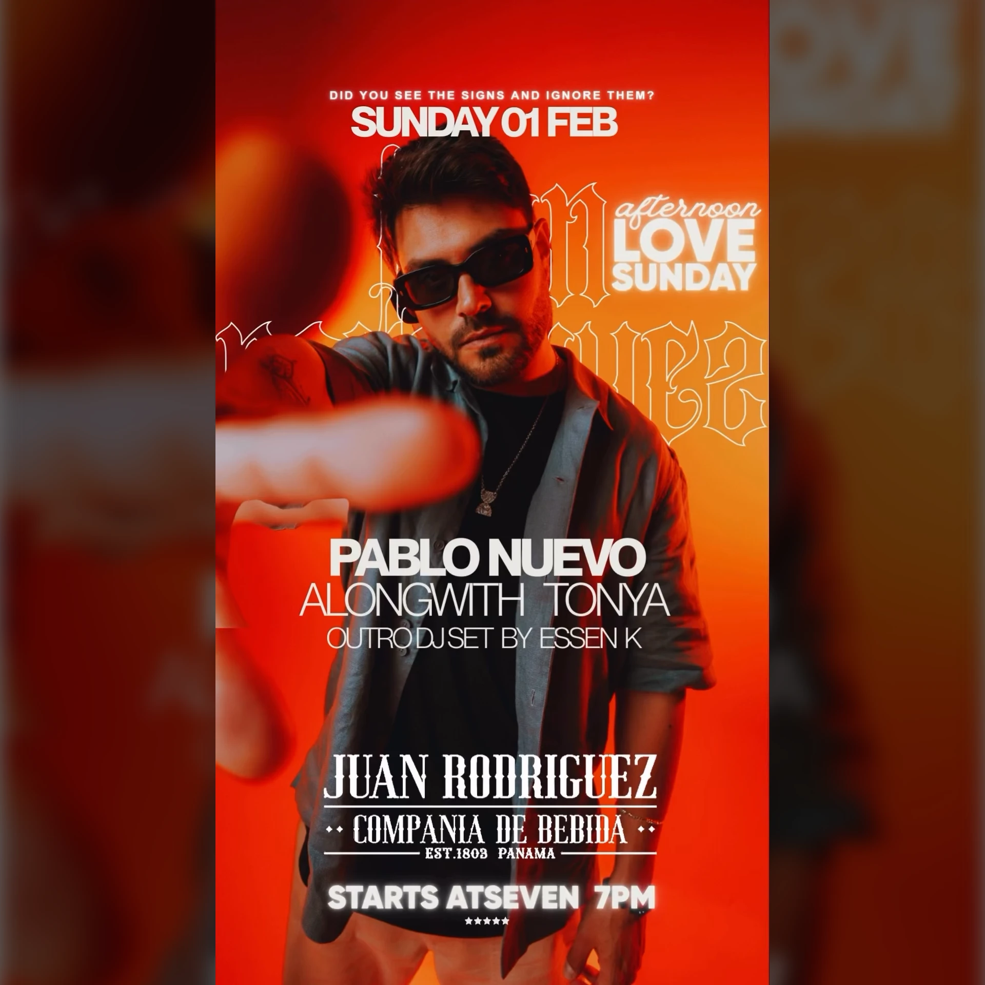 Pablo Nuevo along with Tonya