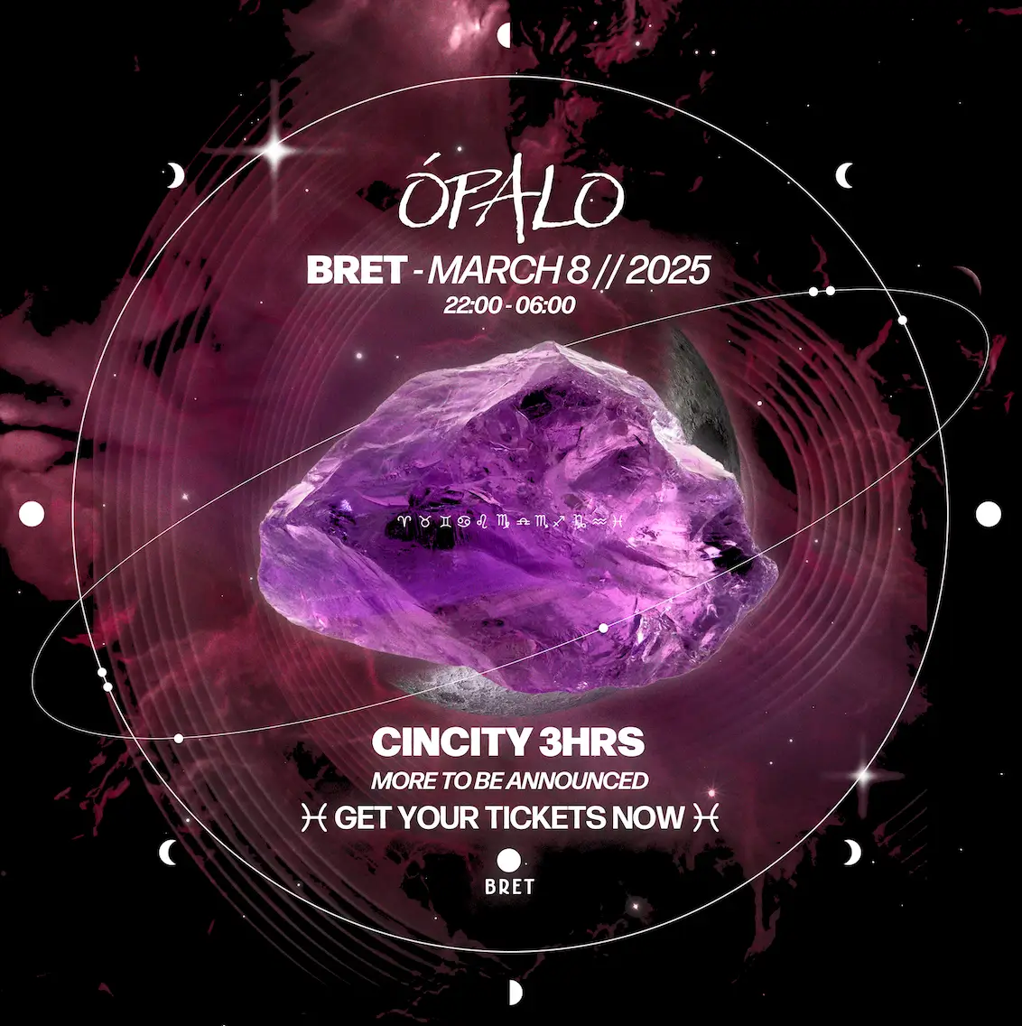 Ópalo at BRET w/ Cincity