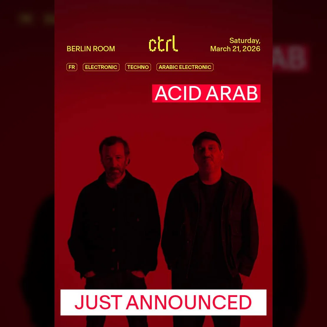 [SOLD OUT] Acid Arab [FR]