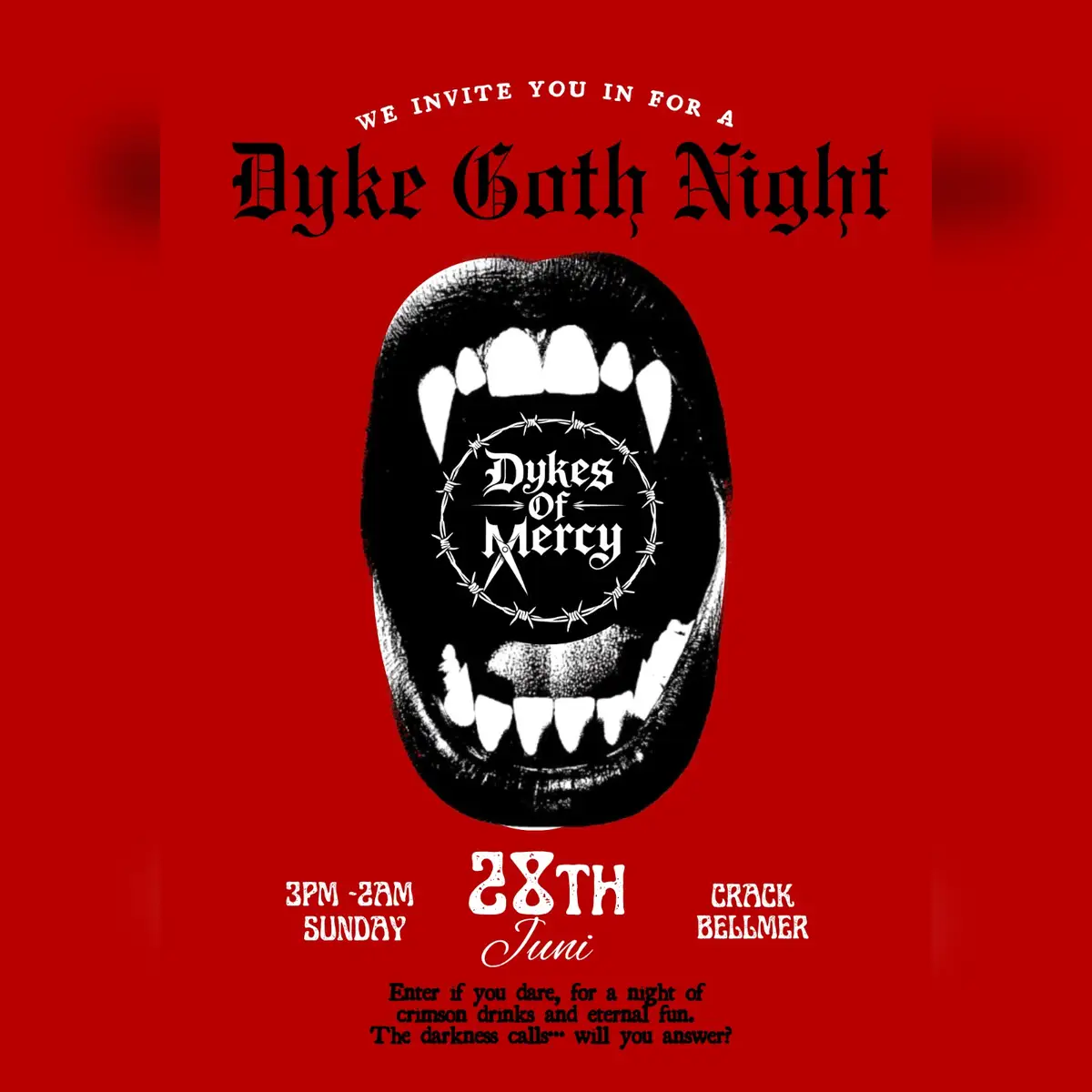 DYKE GOTH NIGHT