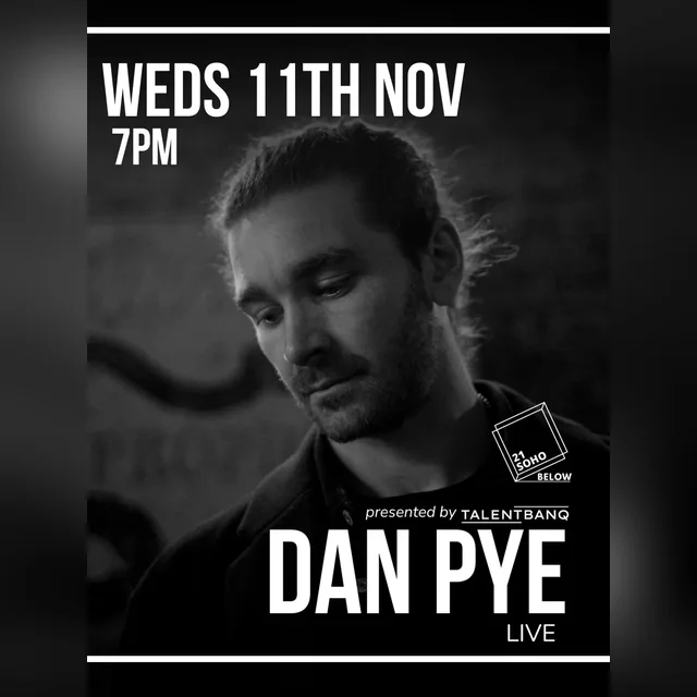 Dan Pye: Acoustic Live - Dan Pye