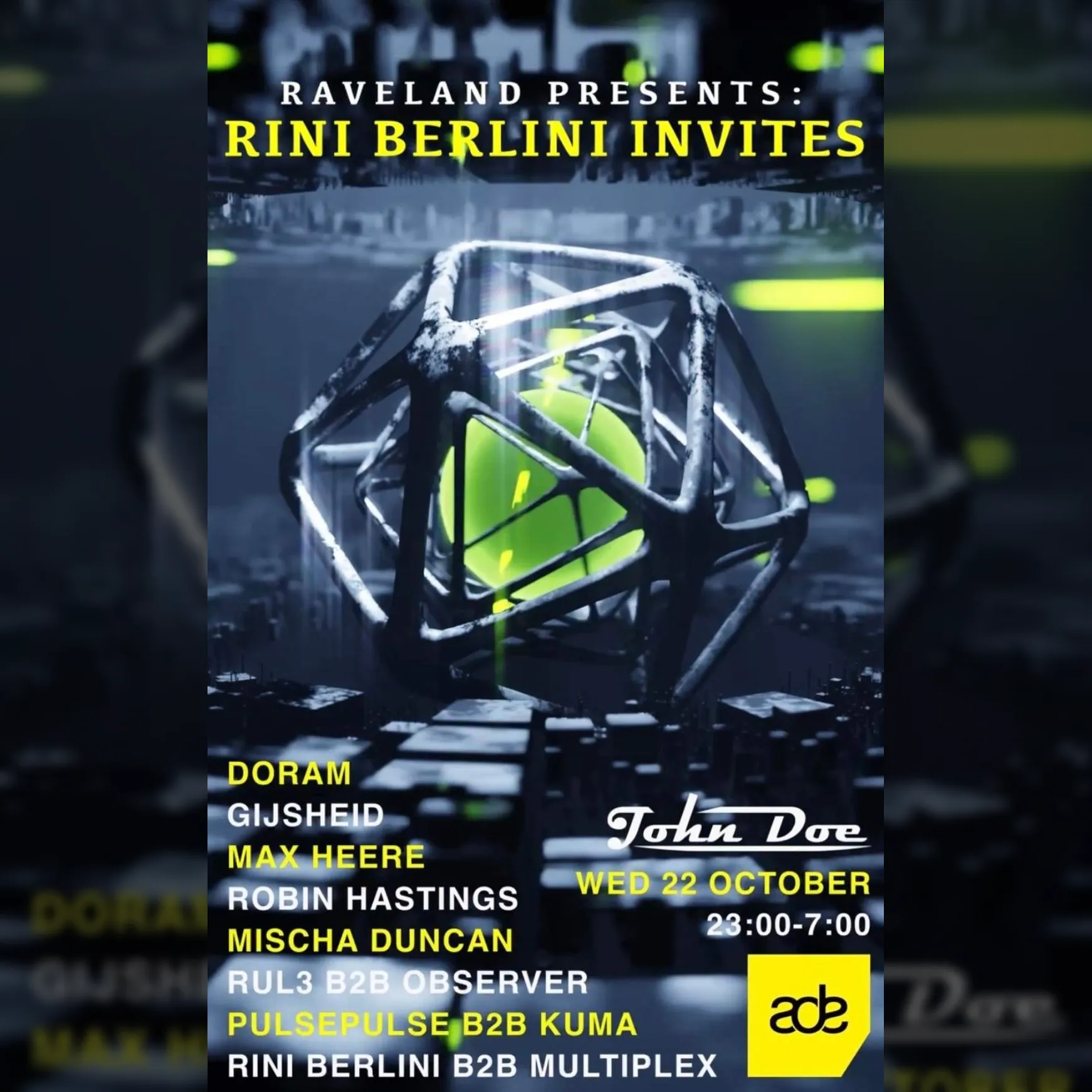 Raveland presents: Rini Berlini invites