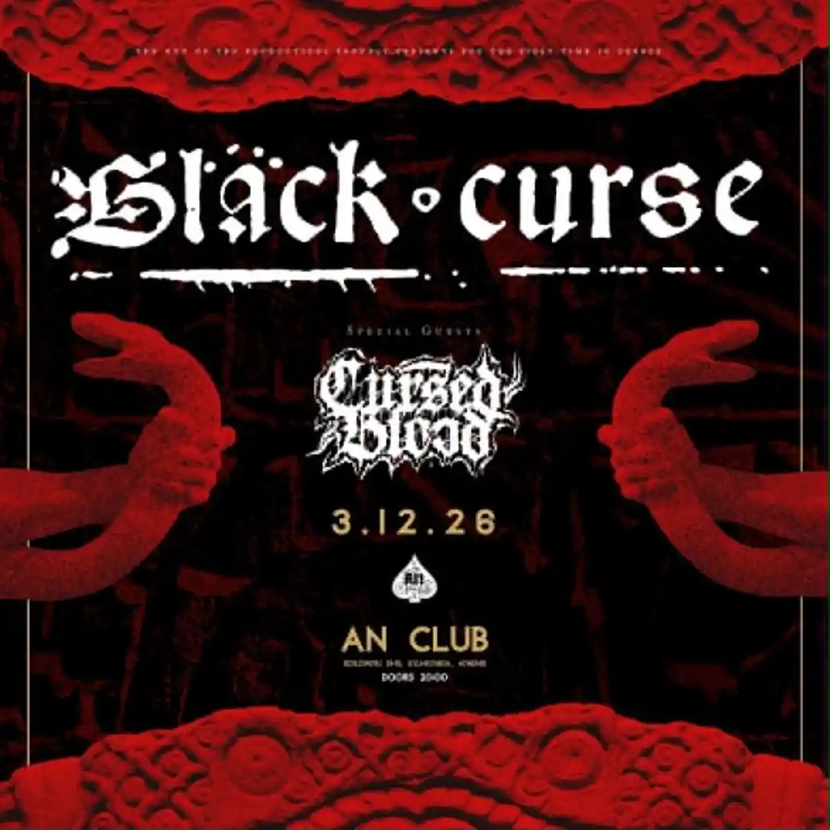 Black Curse | Special Guests: Cursed Blood