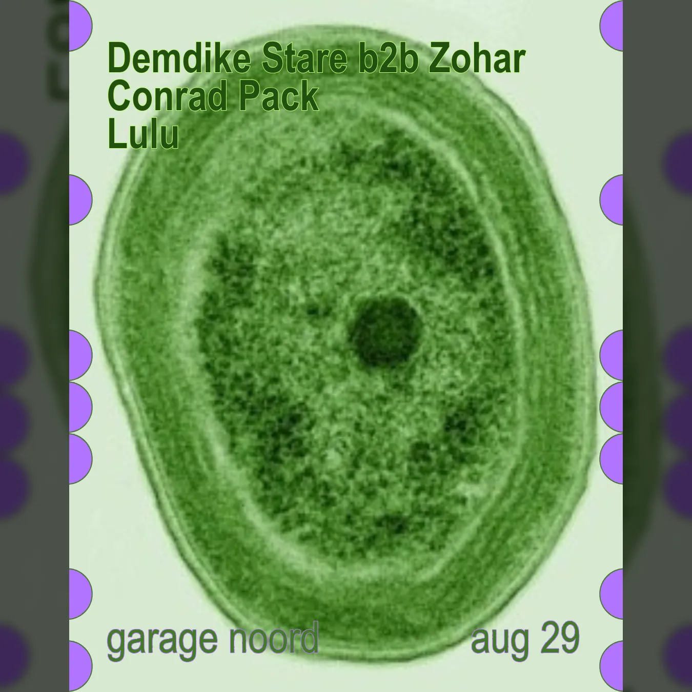 Demdike Stare b2b Zohar, Conrad Pack, Lulu