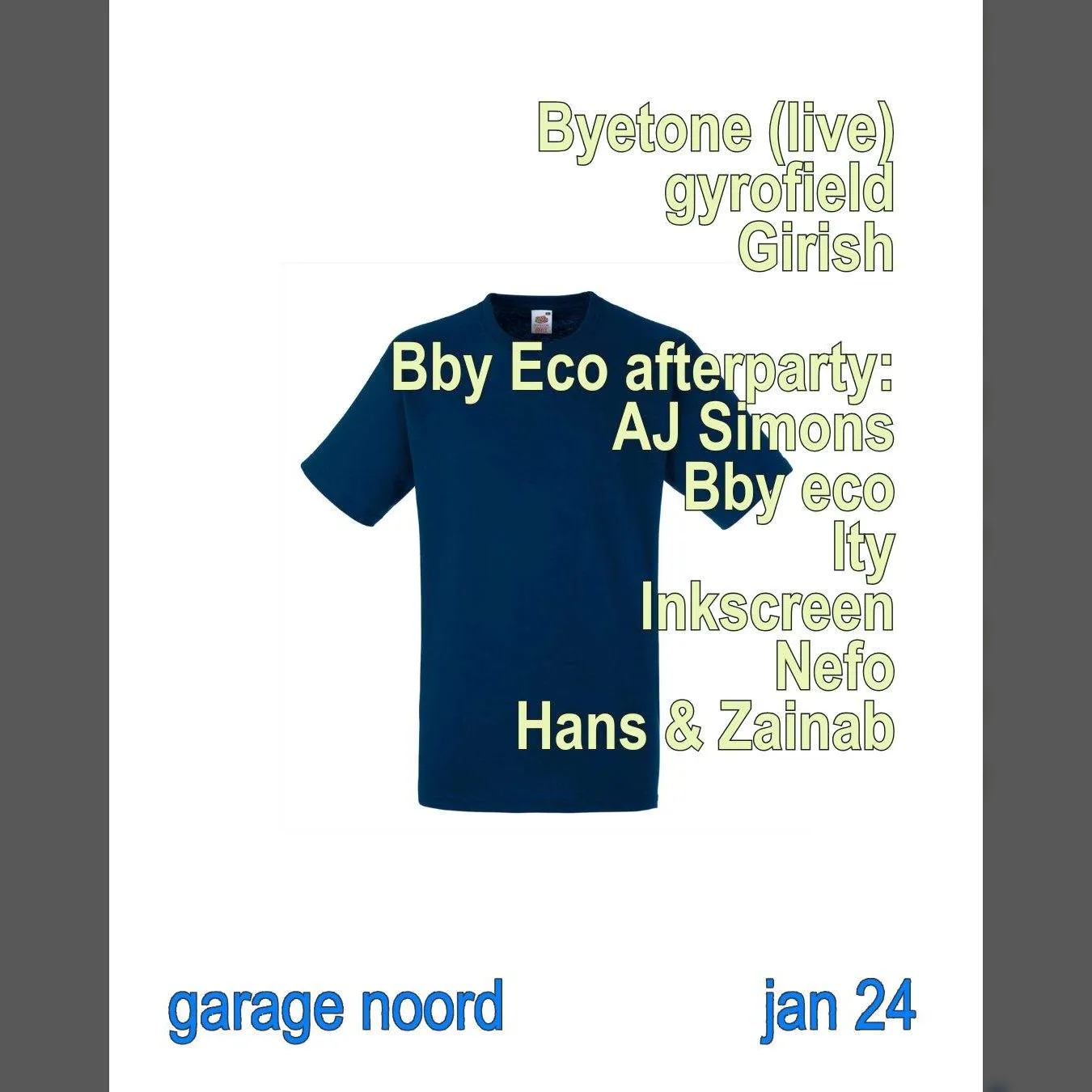 Byetone, gyrofield, Girish