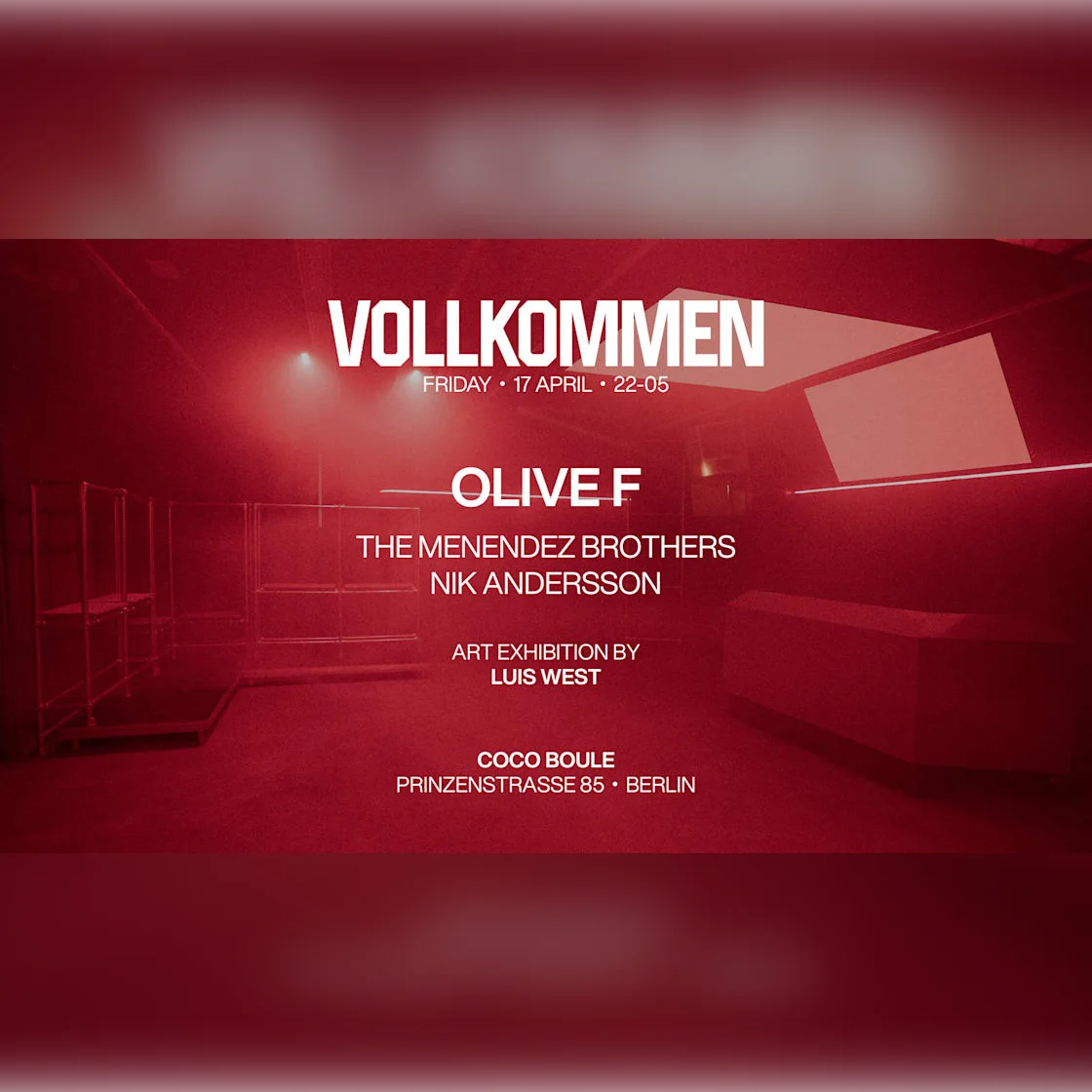 Vollkommen - Art & Club Night