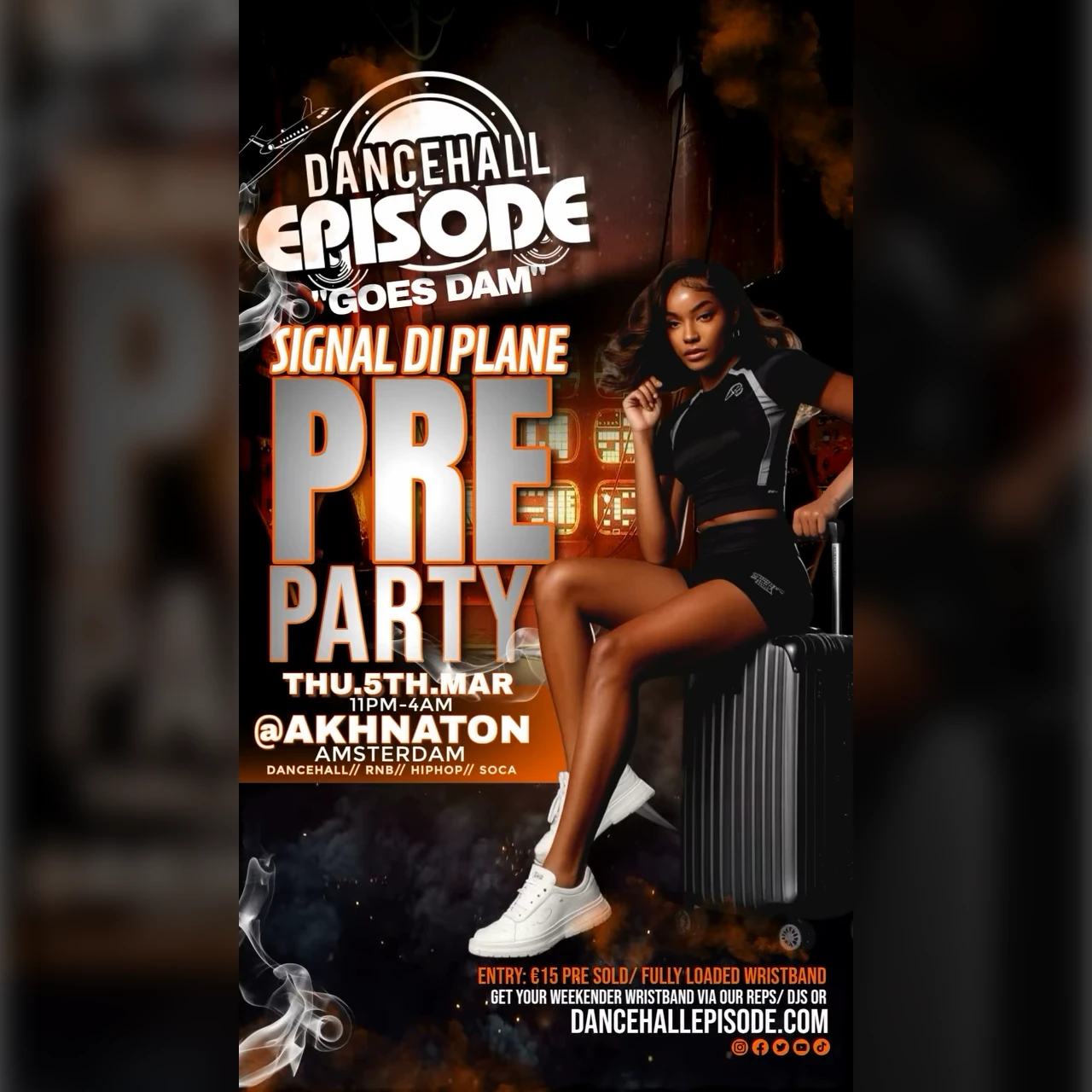 Akhnaton | Dancehall Episode goes Dam | Early Arrivals 