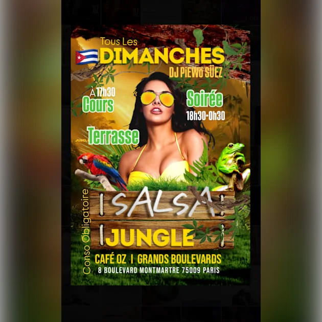 Dimanche / Soiree Salsa Paris