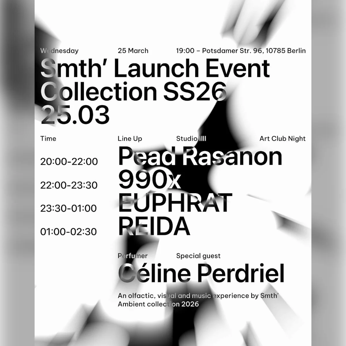 smth' SS26 launch party'
