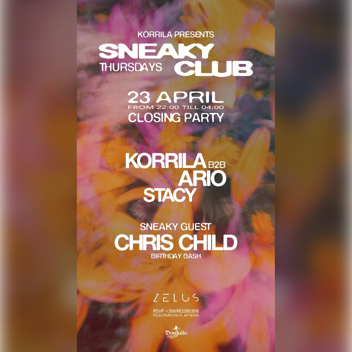 Sneaky Club Closing Party