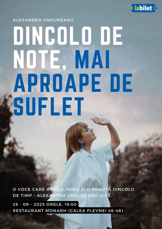 O voce care atinge inima și o poartă dincolo de timp - Alexandra Ungureanu 
