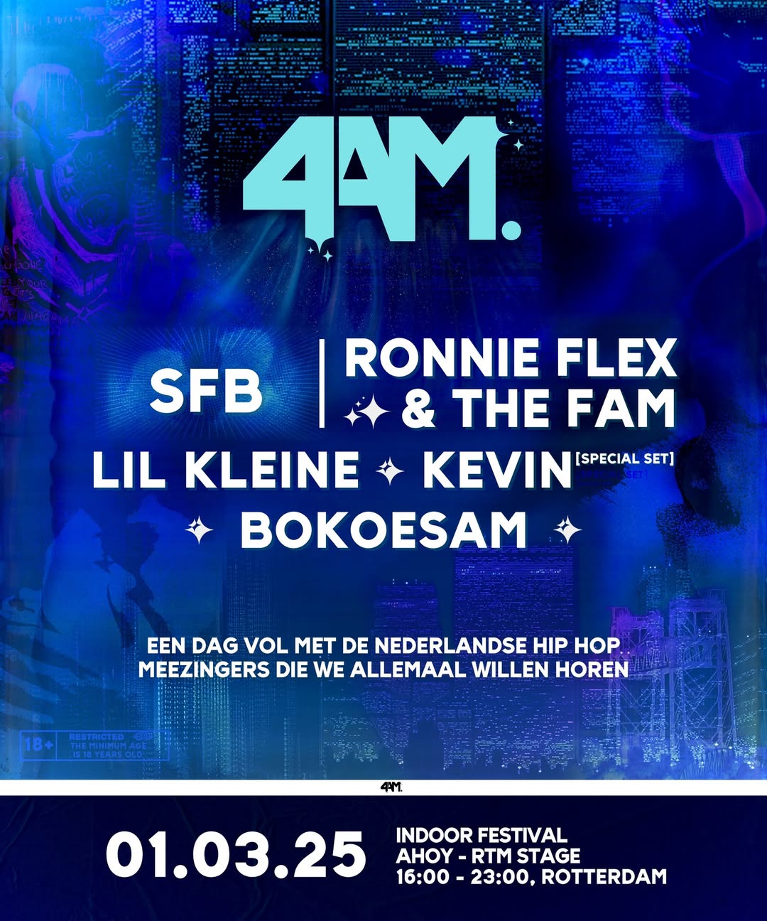 4AM. · Indoor Festival