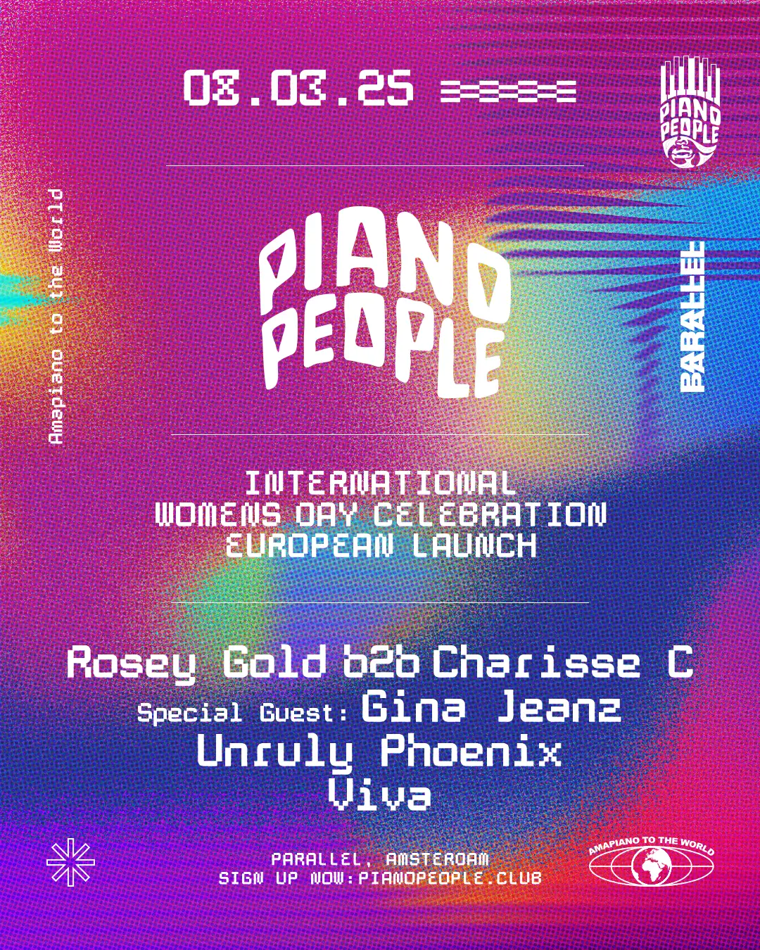 Piano People Presents: International Women's Day