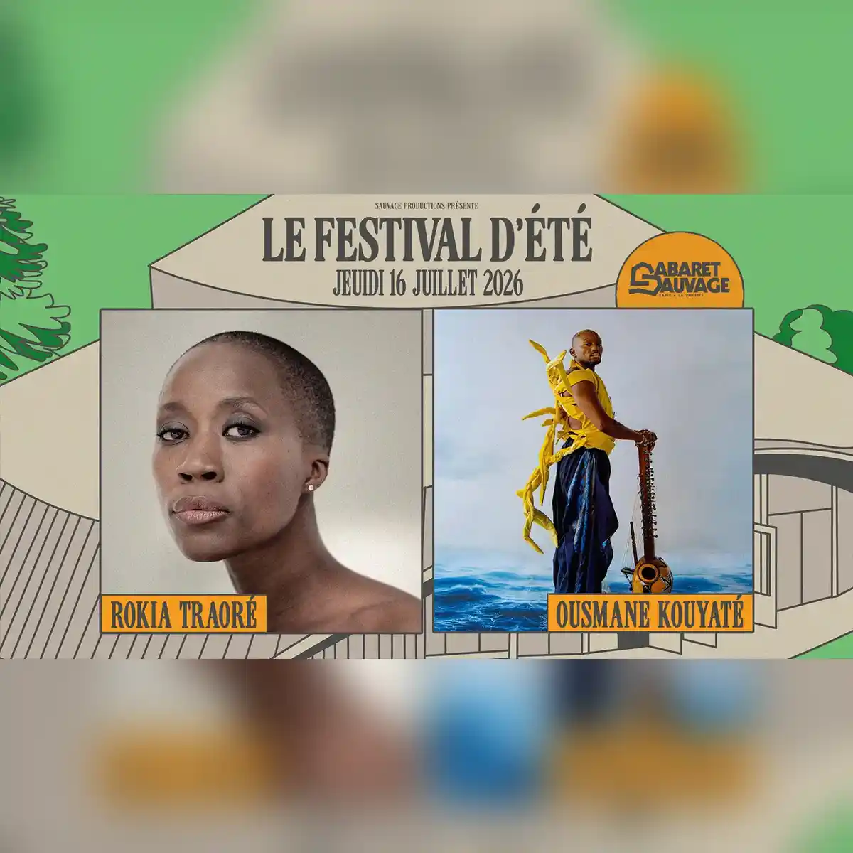 Festival d’Été 2026: Rokia Traoré • Ousmane Kouyaté