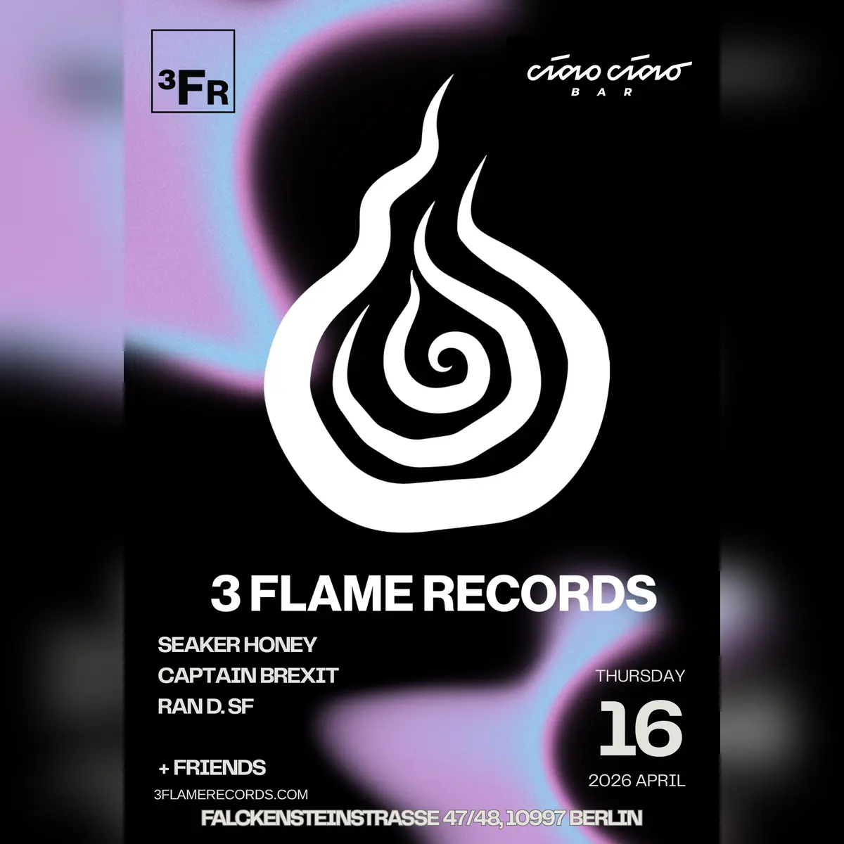 3 FLAME RECORDS