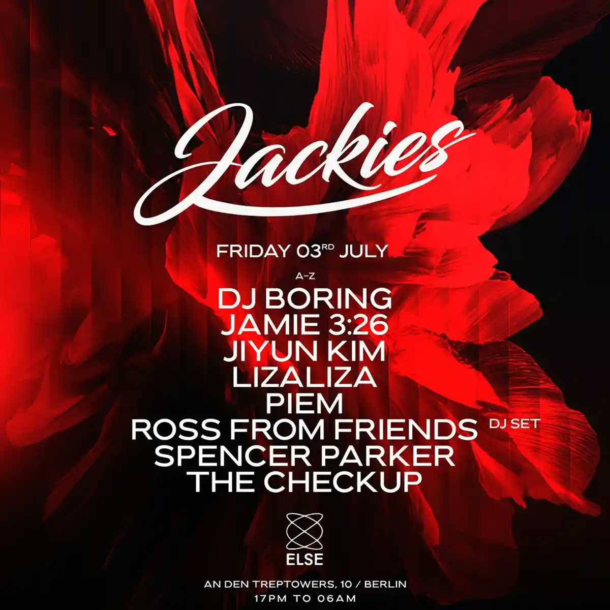 Jackies Open Air Party