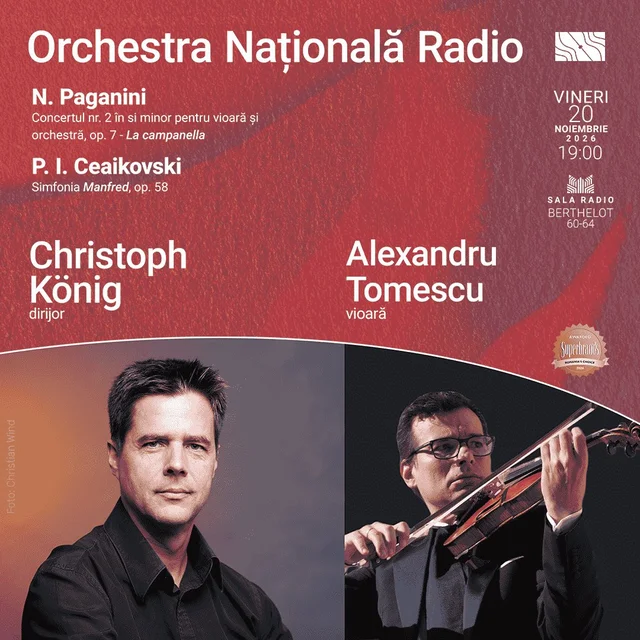 Alexandru Tomescu - Christoph König - Paganini, Ceaikovski - ONR - Christoph König