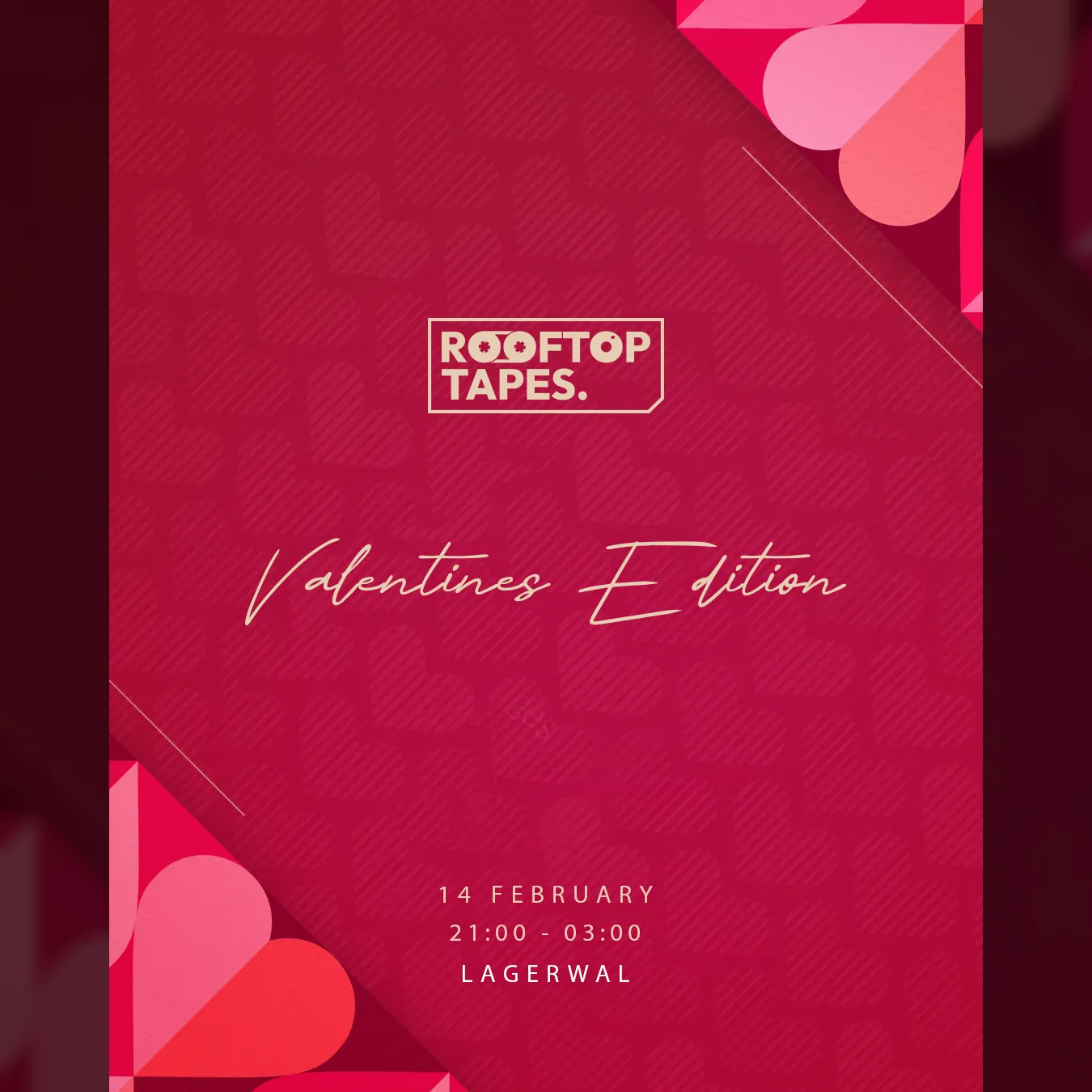 Rooftop Tapes Valentines Edition
