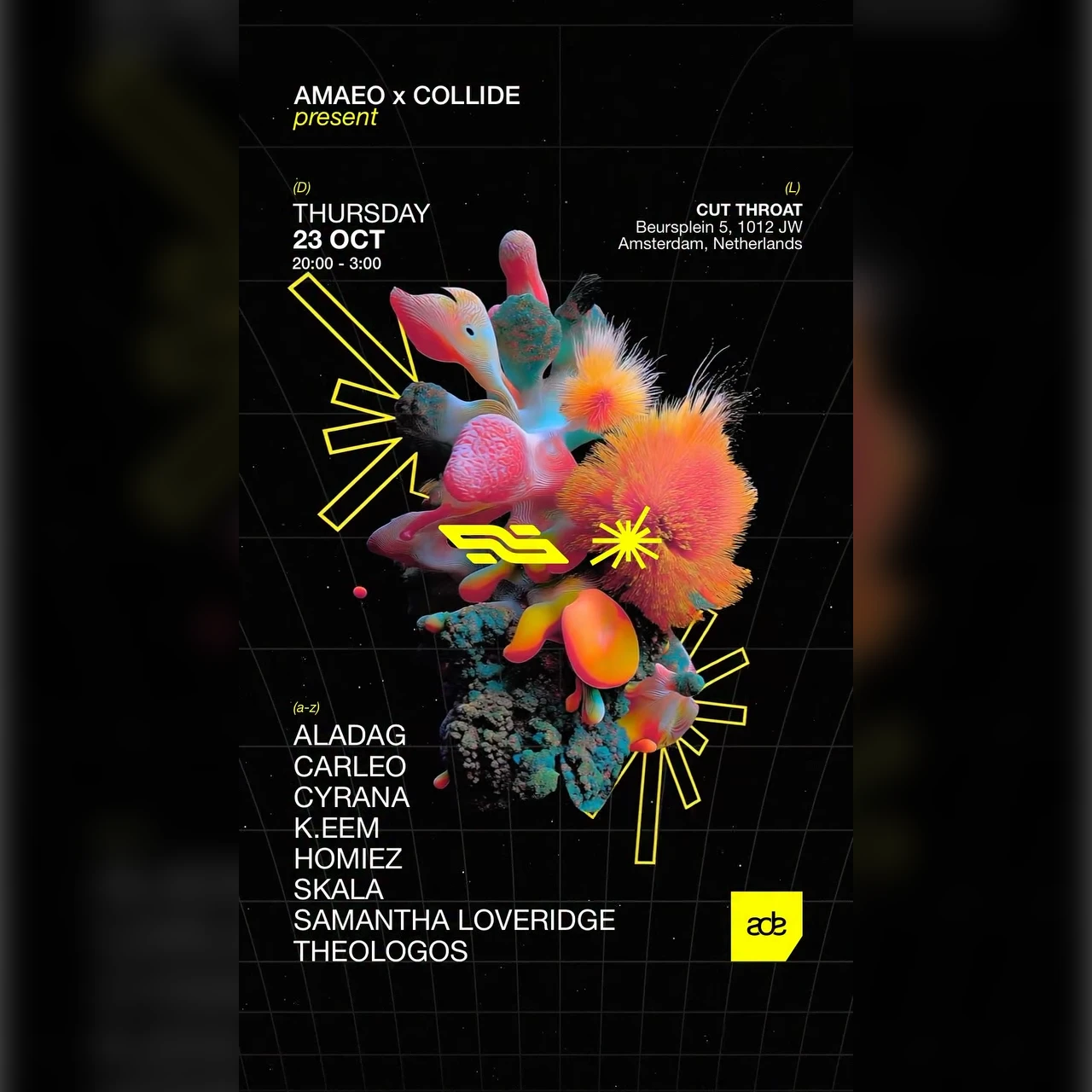 Amaeo x Collide at ADE