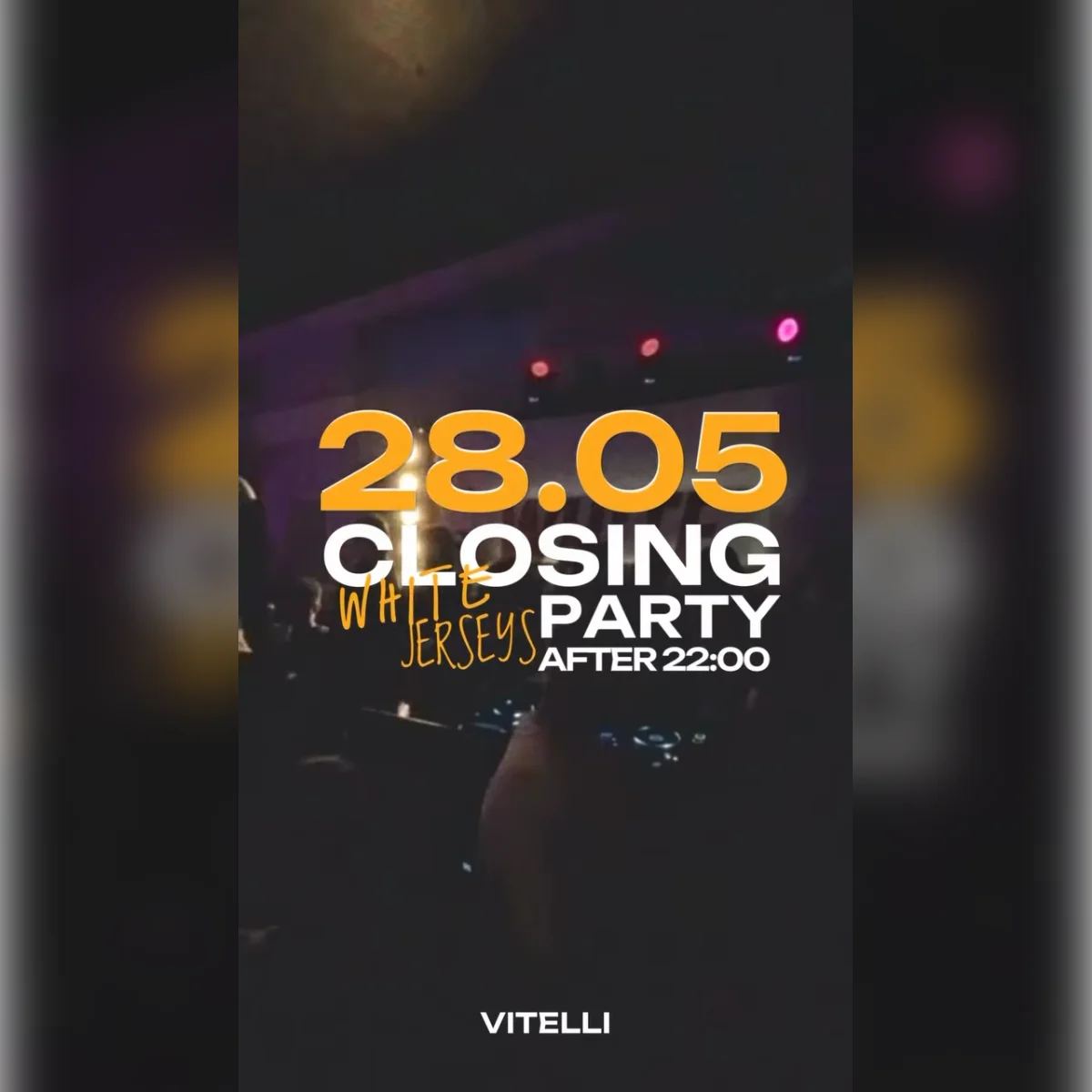 White Jerseys Closing Party