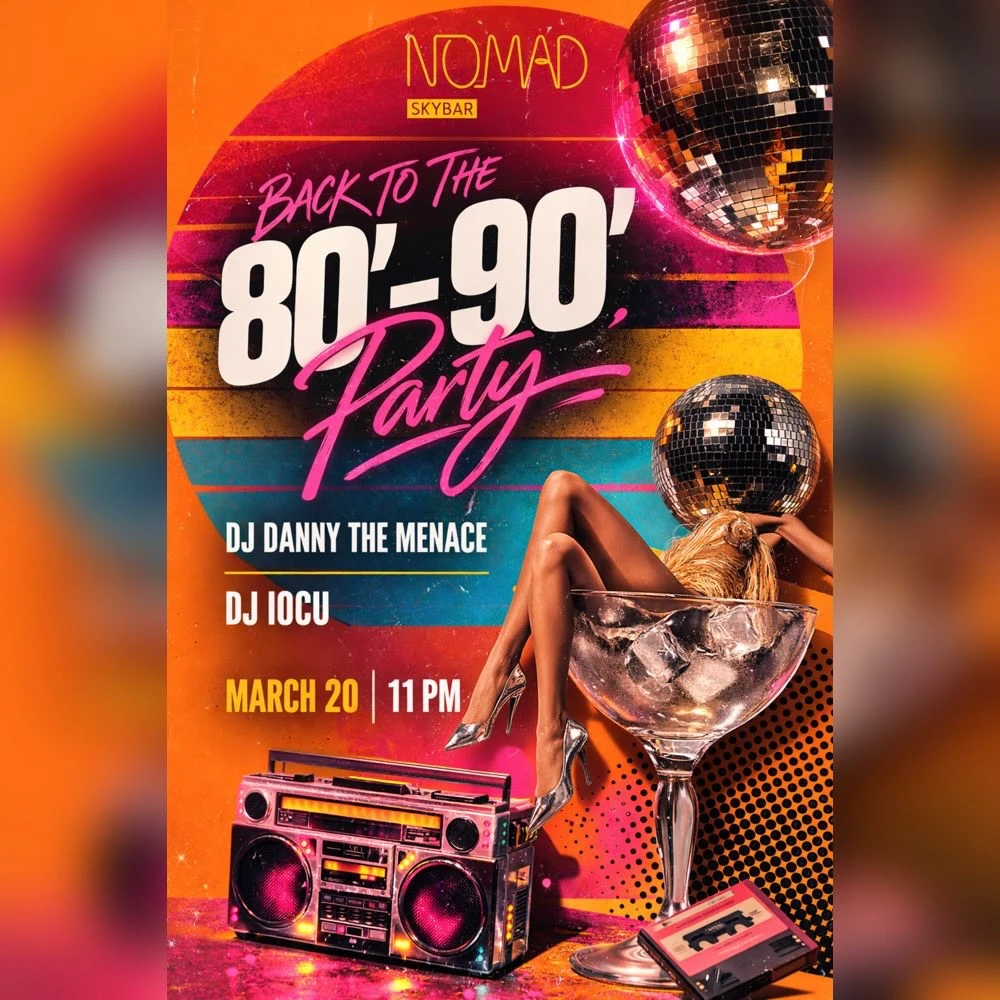 Back To The 80'-90' Party