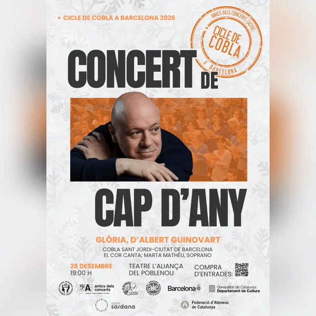 CONCERT DE CAP D'ANY - Cobla Sant Jordi - Ciutat de Barcelona