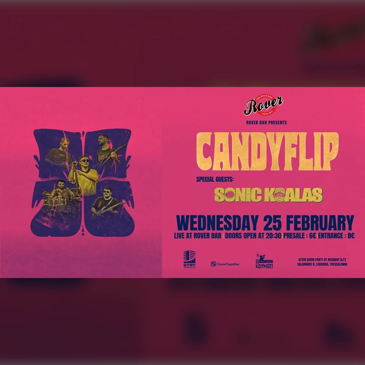 CANDYFLIP live special guests: SONIC KOALAS