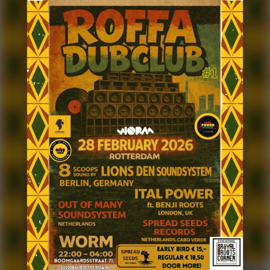 Roffa Dub Club 1 Ital Power ft. Benji Roots + Lion's Den Soundsystem
