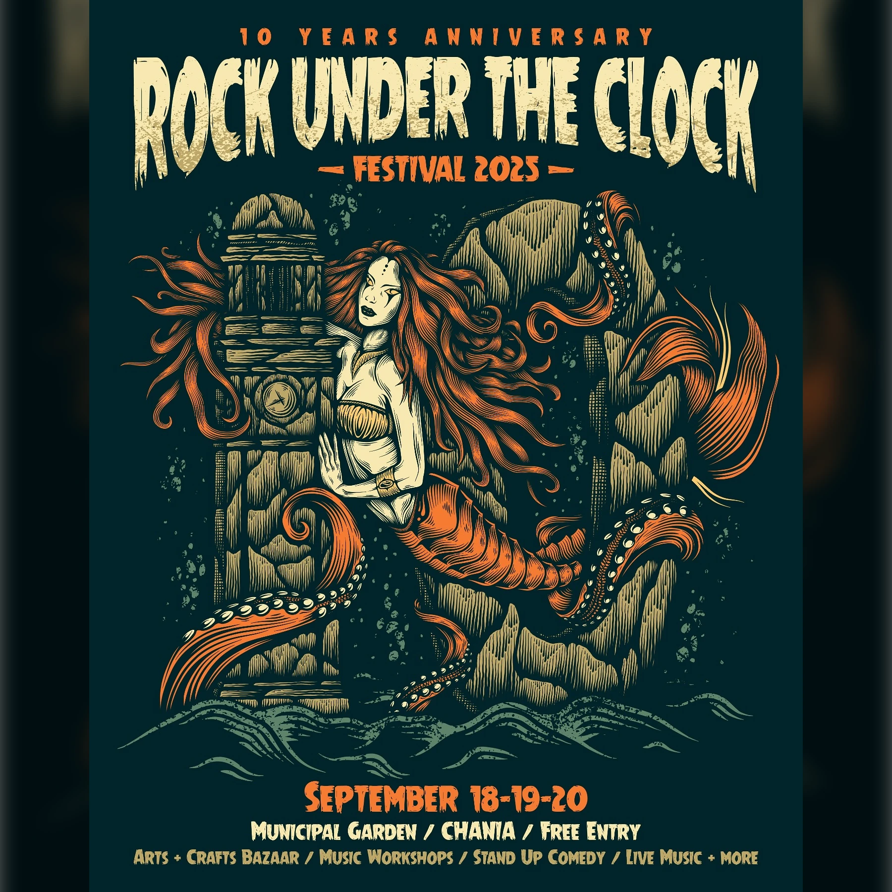 Rock Under The Clock Festival 2025