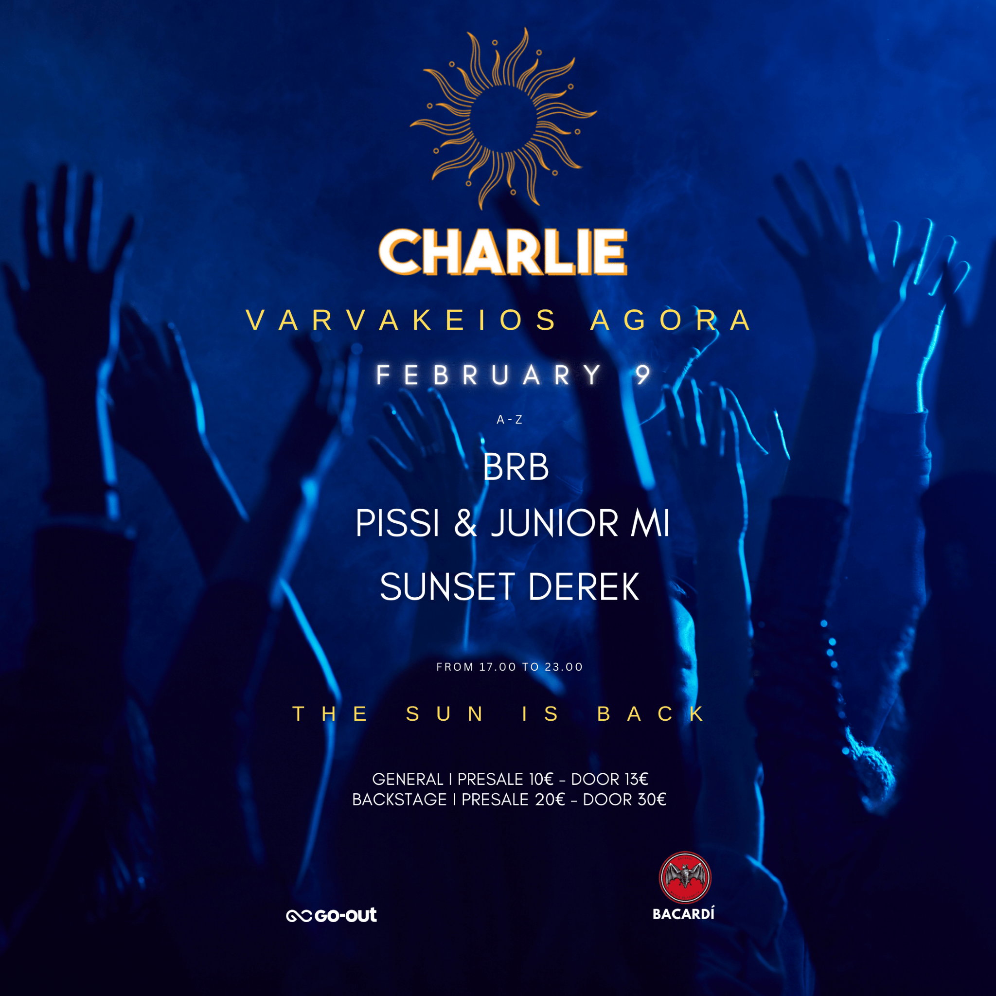 Charlie at Varvakeios