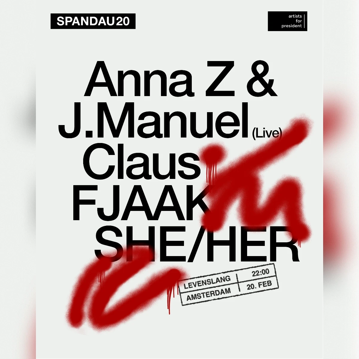 FJAAK pres. Spandau20