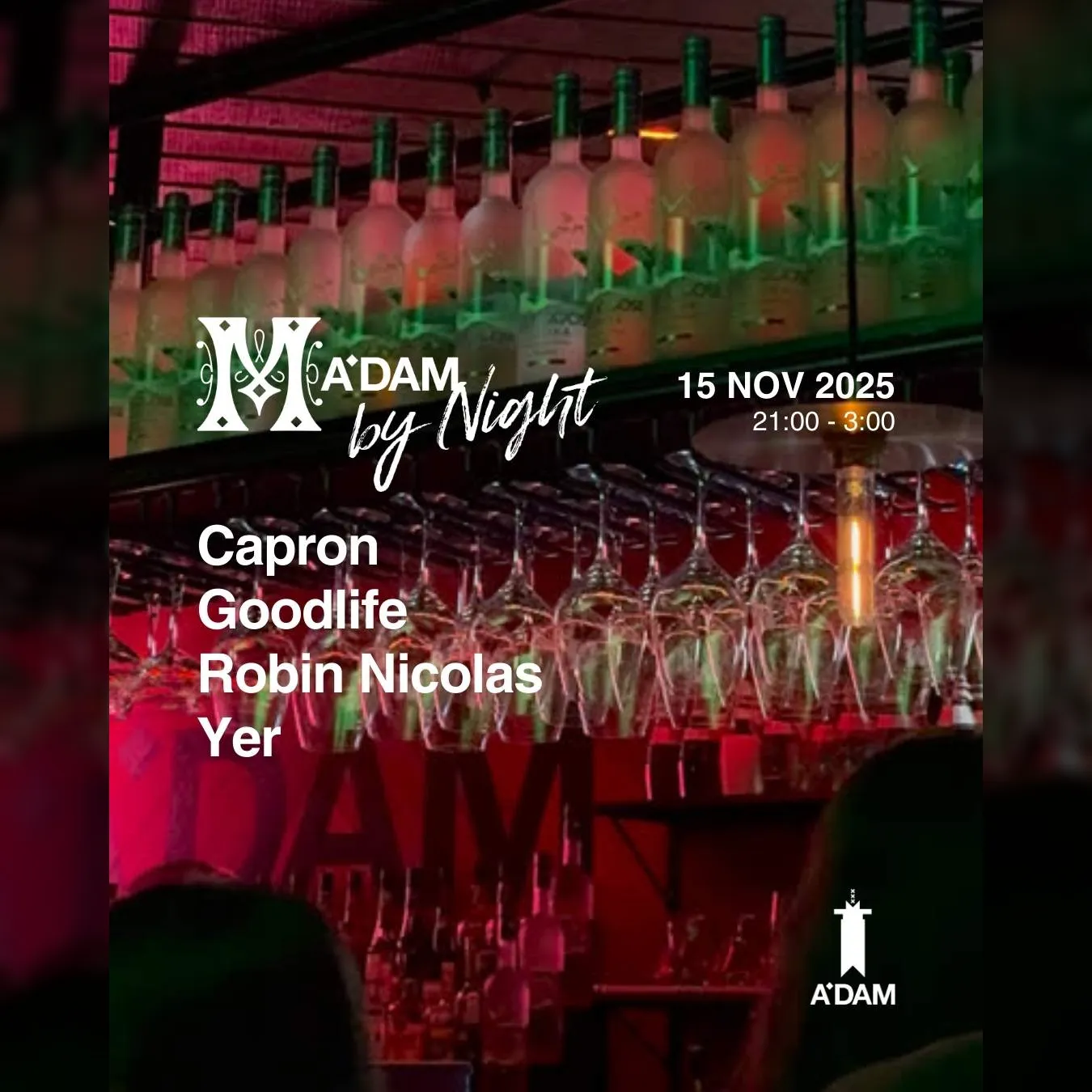 Madam by Night invites: Robin Nicolas invites