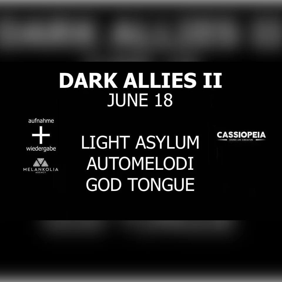 Light Asylum + Automelodi + God Tongue