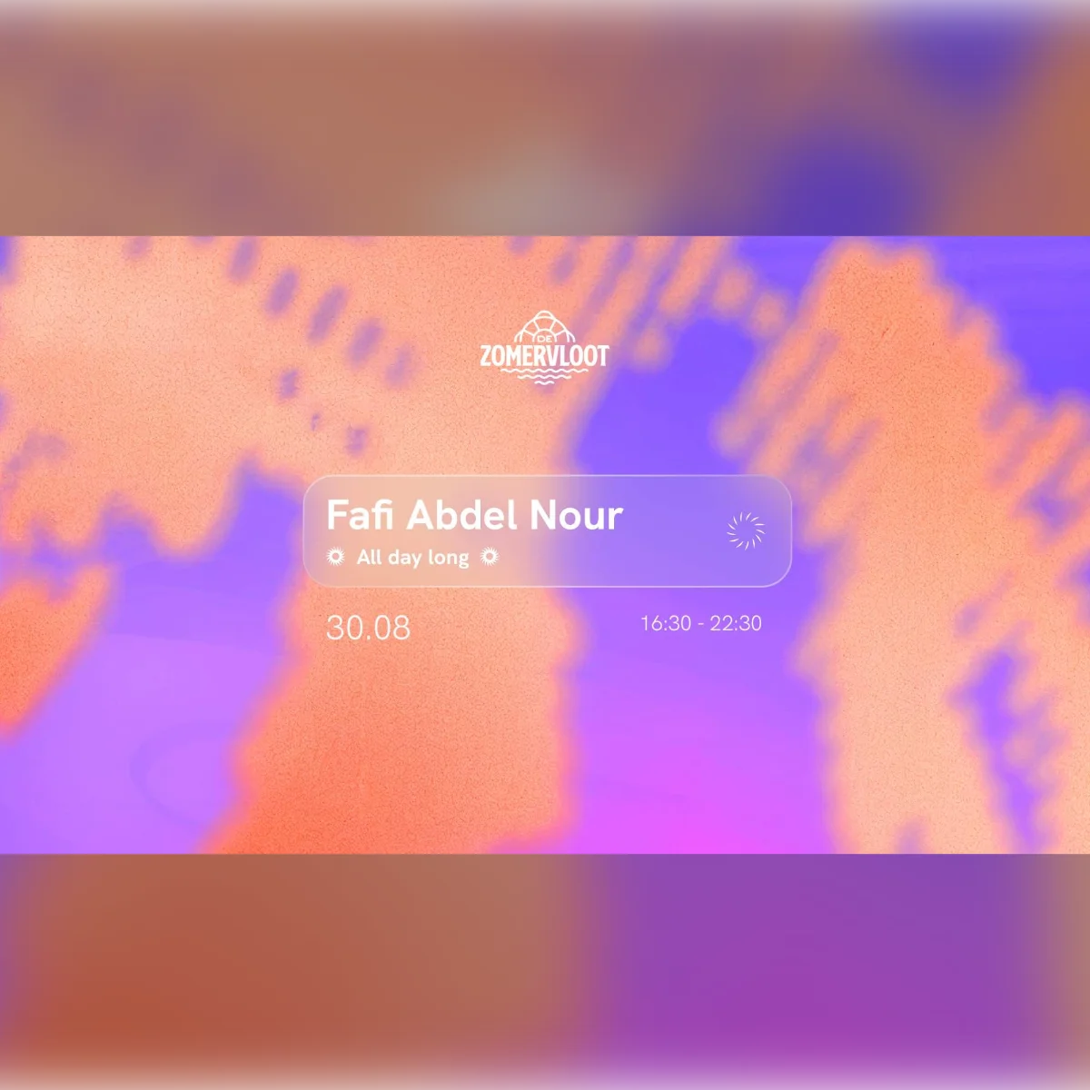 De Zomervloot - Fafi Abdel Nour All Day Long