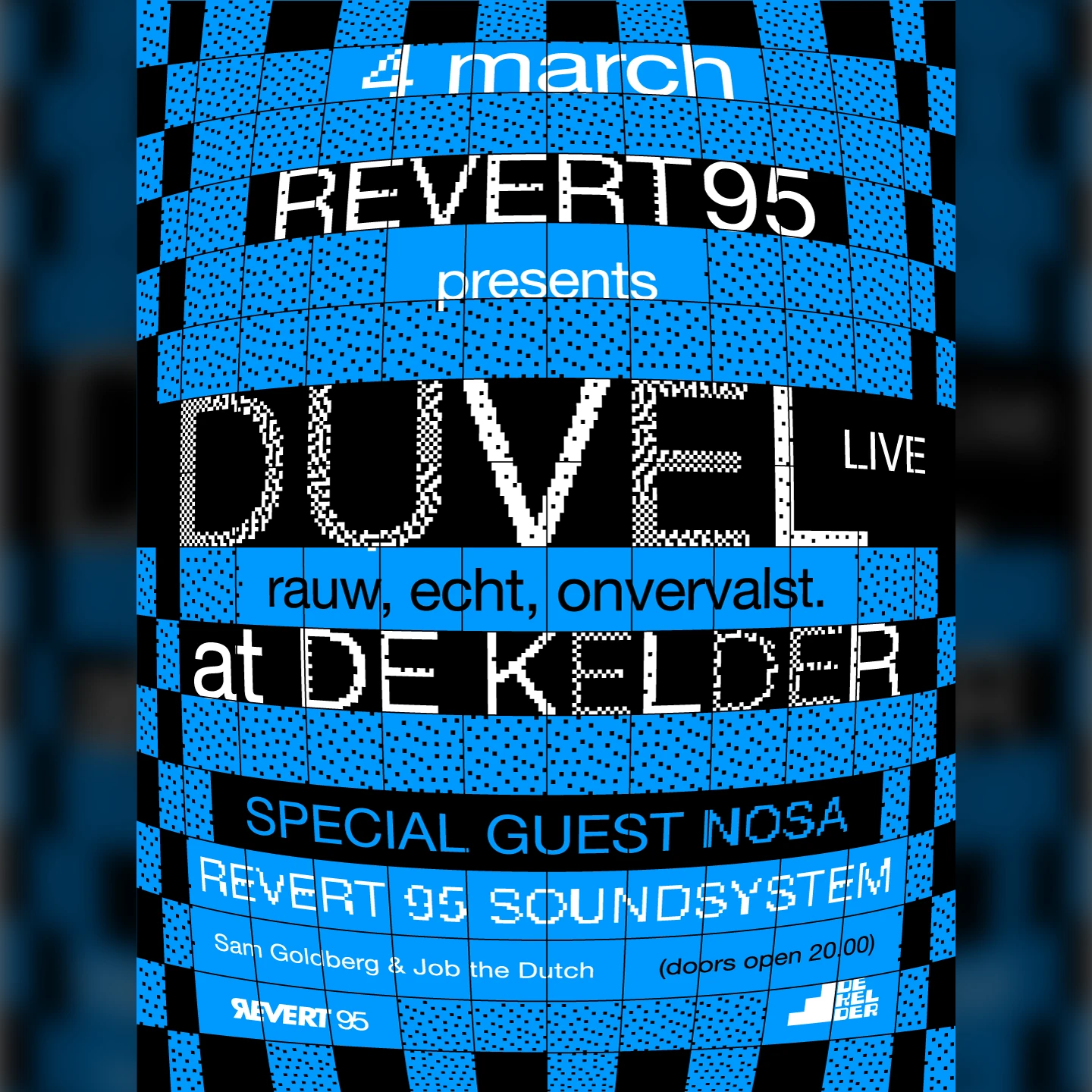 Duvel x Revert 95 x De Kelder - Rauw Echt Onvervalst