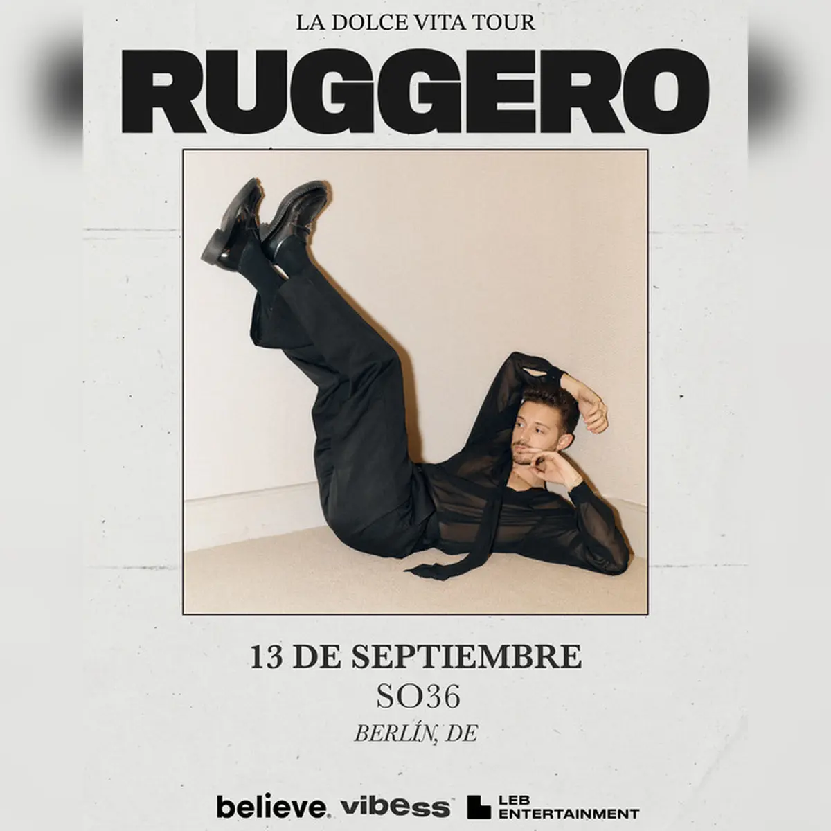 RUGGERO PASQUARELLI: Dolce Vita Tour