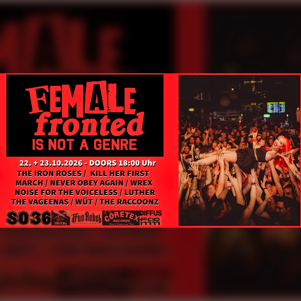 FEMALE-FRONTED IS NOT A GENRE 5