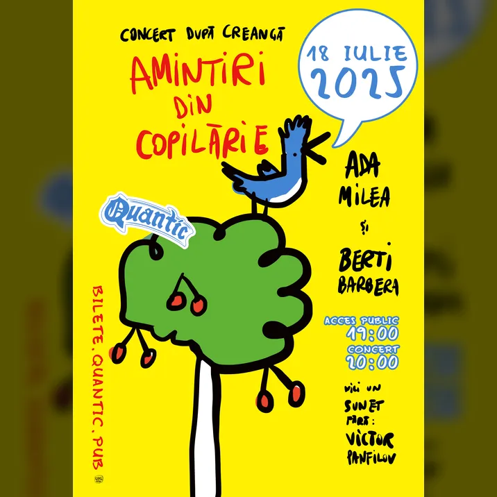 Concert Amintiri Din Copilarie după Creangă cu: Berti Barbera & Ada Milea
