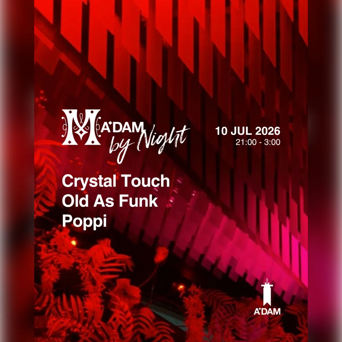 Madam by Night invites: The Disco Express