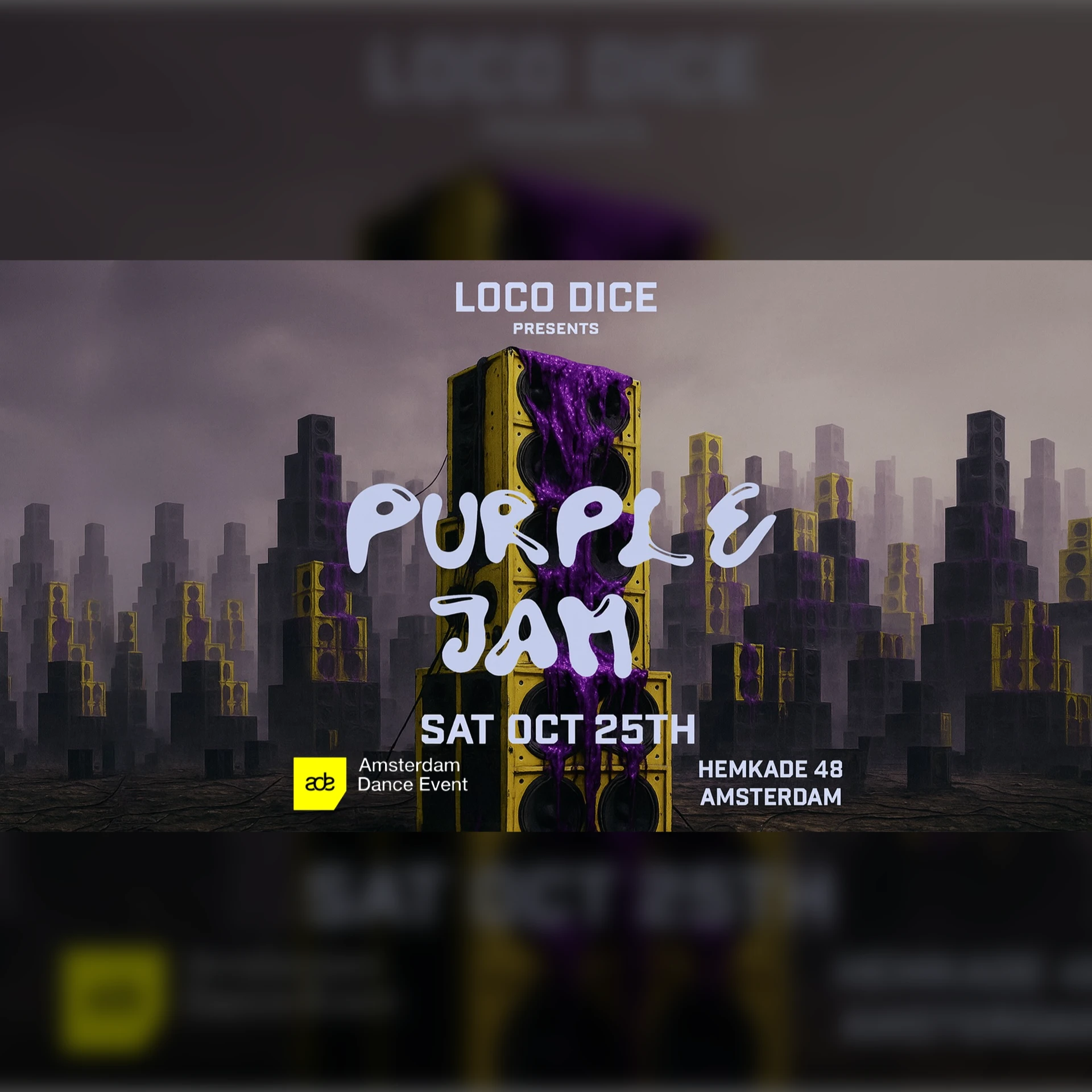 Loco Dice presents Purple Jam