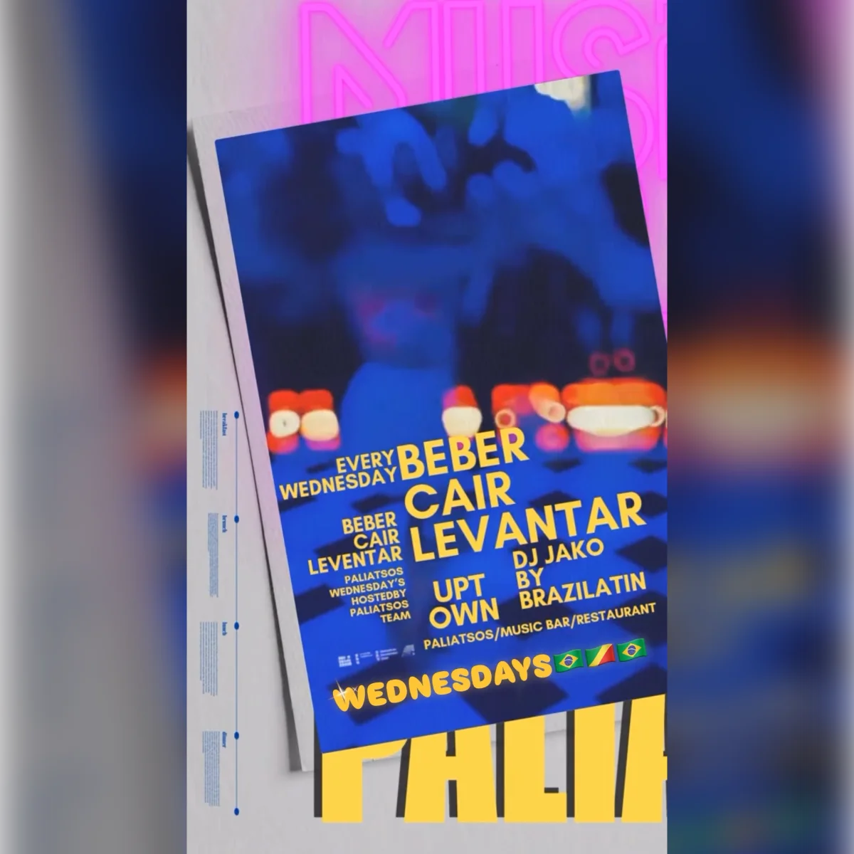 Beber Cair Levantar