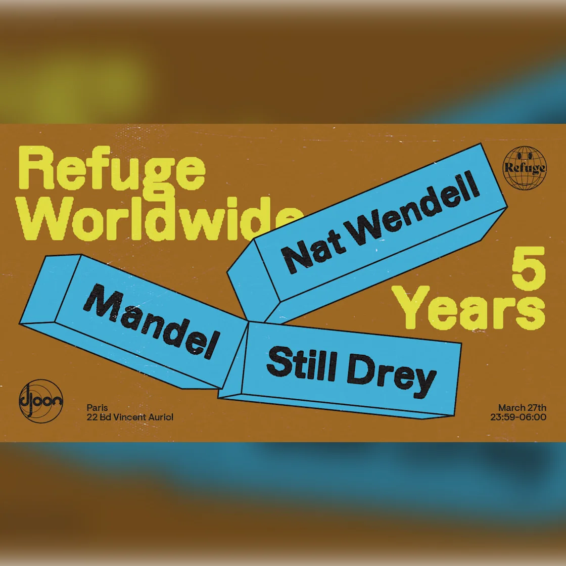 Refuge Worldwilde 5th Anniversary Tour